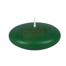 Oval Floating Candle-Green