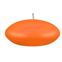 Oval Floating Candles-Orange