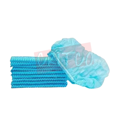 Bouffant Hair Cap Blue (100 pcs)