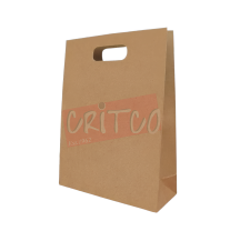 11.25x8x4.25inch Square Bottom Bag with Die Cut