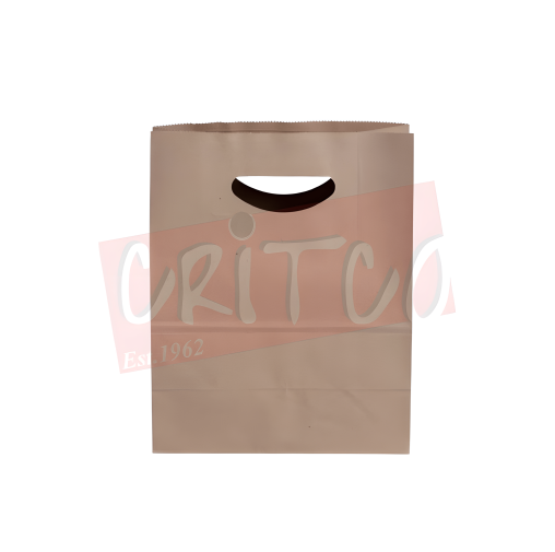 11x8.5x4 Inch Plain Die-Cut Bag Small