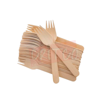 5 inch Wooden Fork-Natural