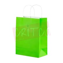 12x10x4.5inch Green Gift Paper Bag