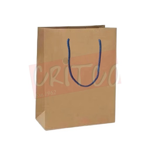 11x9.5inch Rectangle Kraft Bag With Code Handle