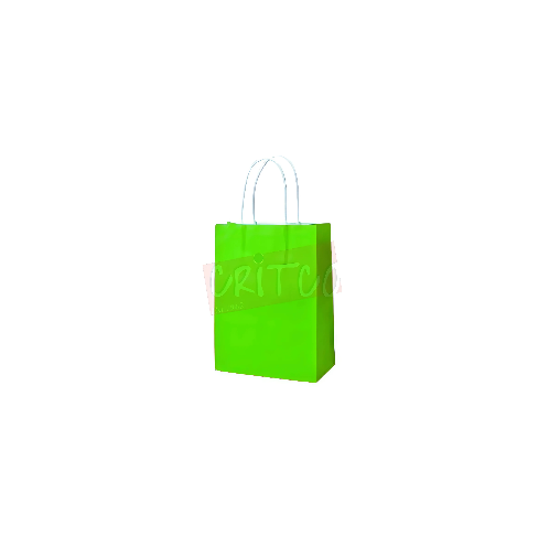 12x10x4.5inch Green Gift Paper Bag