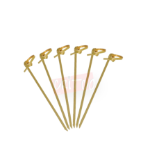 4 Inch Knot Skewers-Bamboo