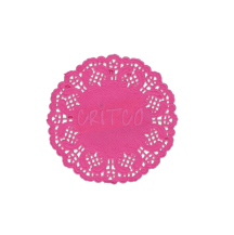 5.5 inch Paper Mat-Pink-RND-12