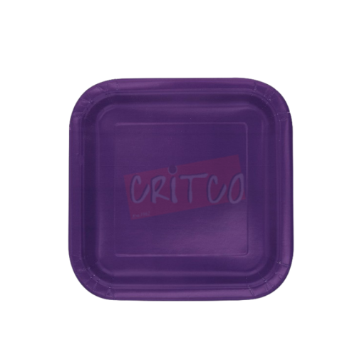 7 inch Paper Plate-Purple-SQ